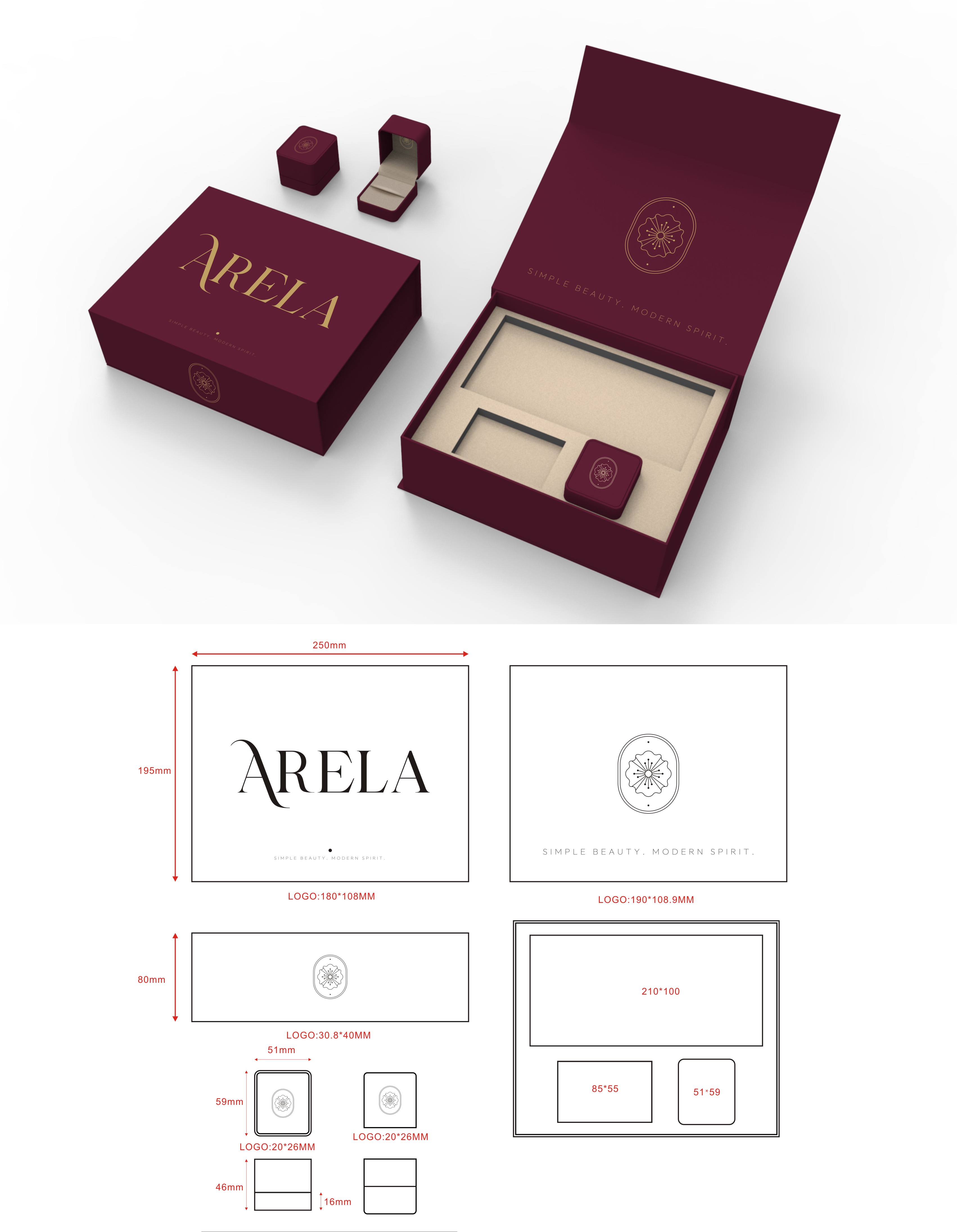 2026 New Arrival High-End Light Luxury Modern Jewelry Packaging 17