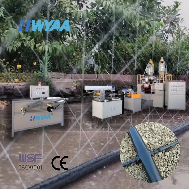 Two Color Rain Hose Production Line by HWYAA MACHINERY 4