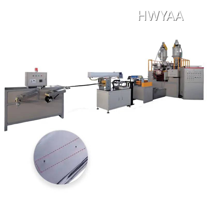 Two Color Rain Hose Production Line by HWYAA MACHINERY 1