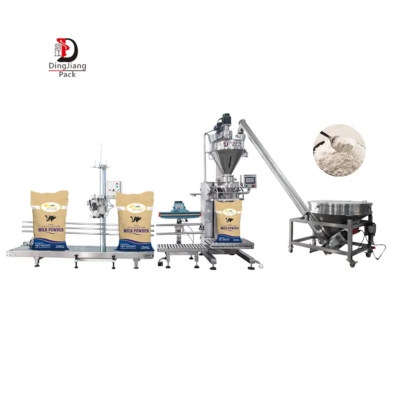 DJ-1B3+75W Semi-automatic 1-25kg Powder Weighing Machine 1