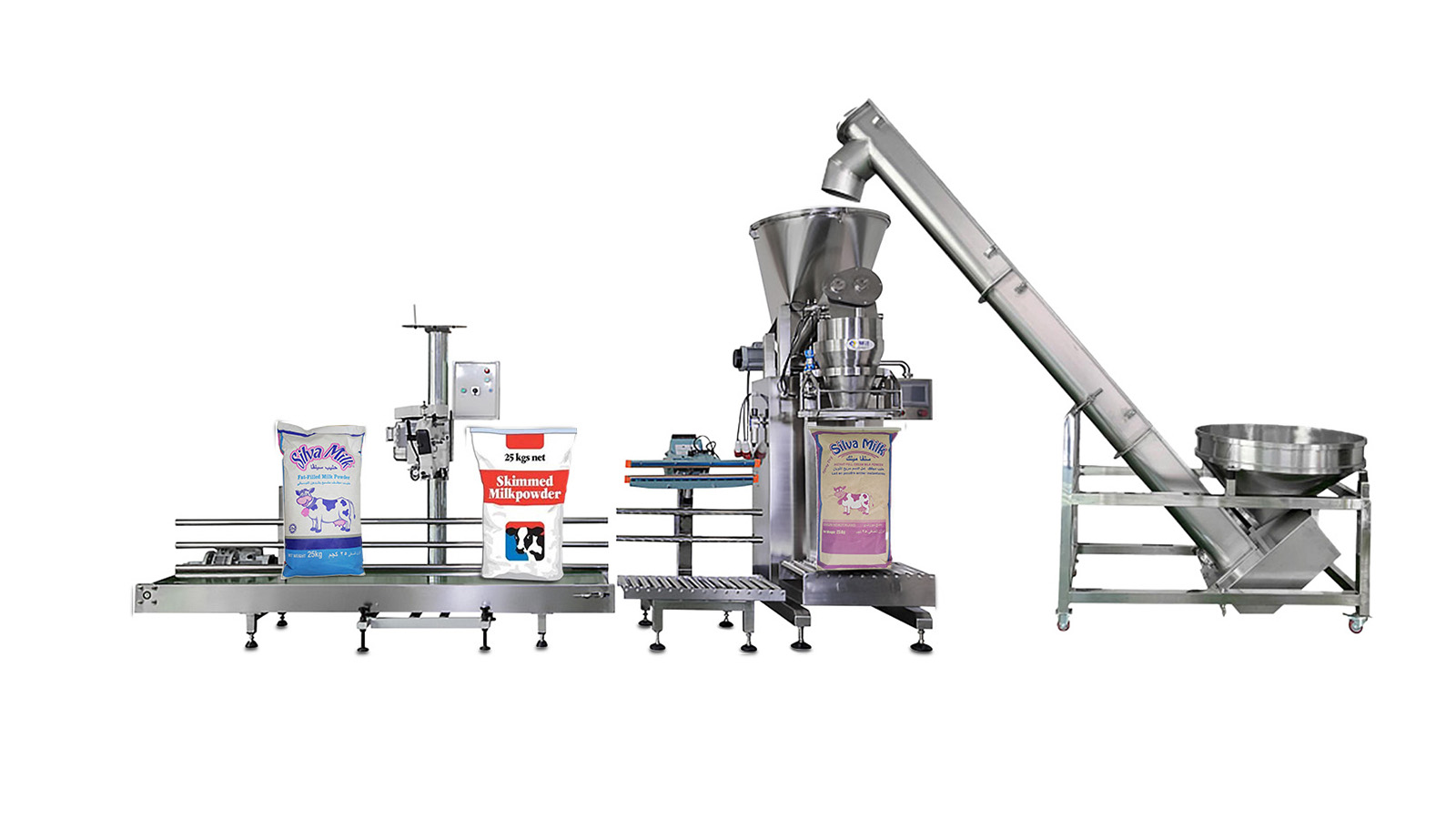 DJ-1C1 Double Auger 5-50kg Powder Filling Machine Manufacturer | Dingjiang 8