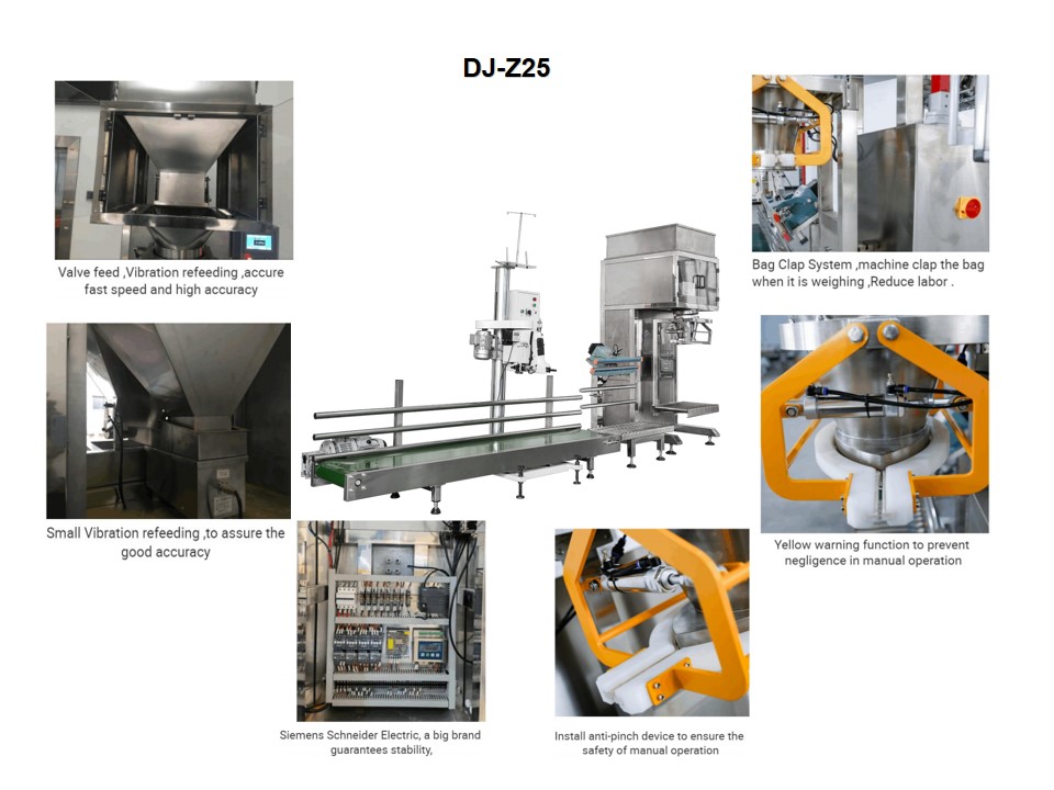DJ-Z25 Semi-automatic 25kg Granule Packing Machine 7