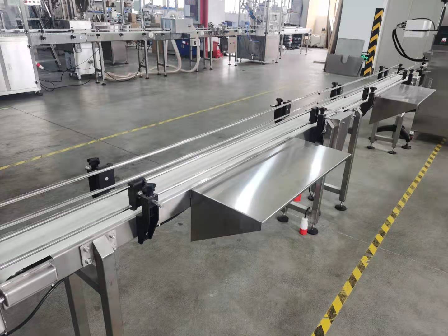 Dingjiang - Factory supply Different width for bottle Stainless Steel Chain plate mesh belt conveyor belt conveyor 12