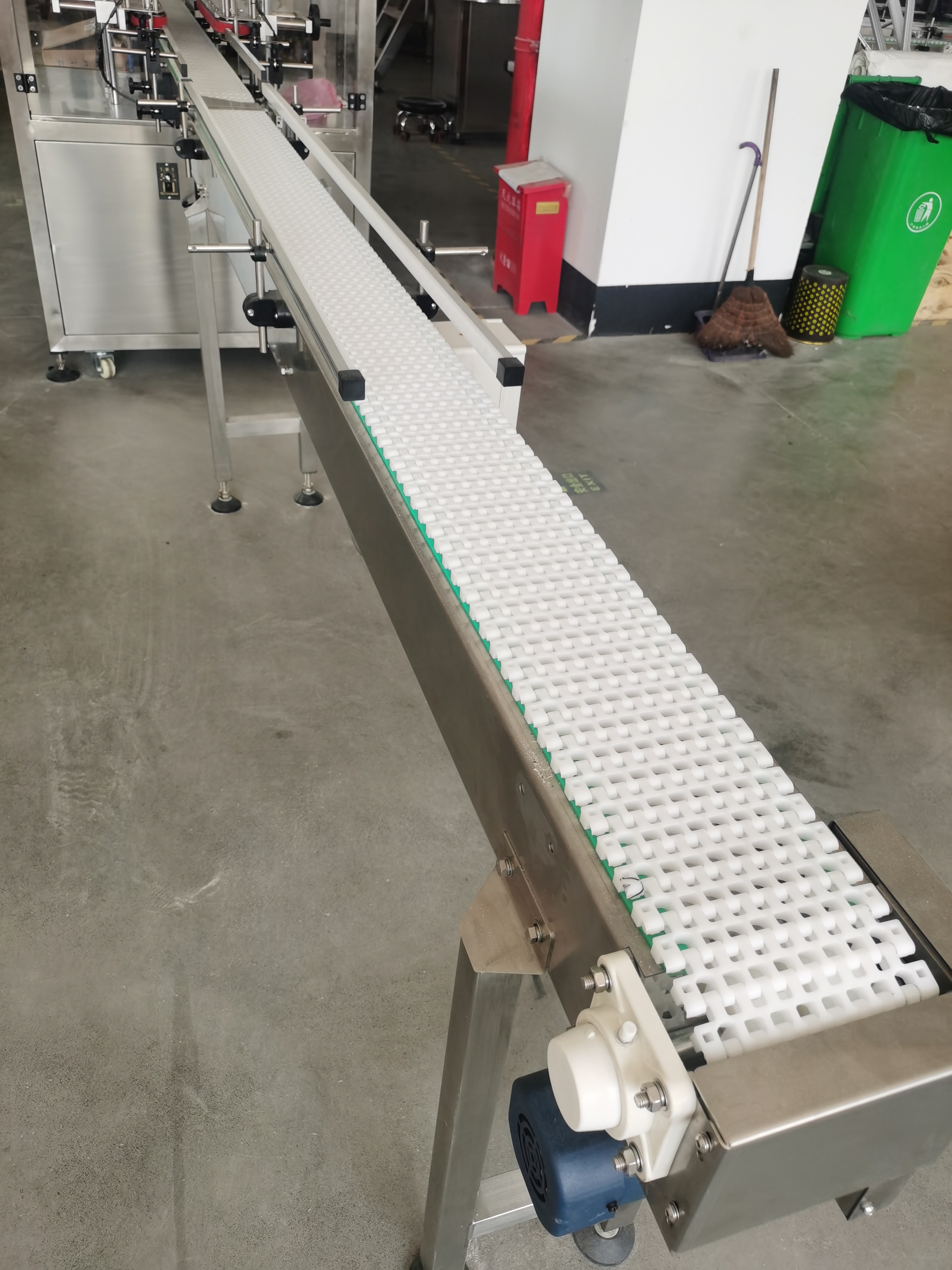 Dingjiang - Factory supply Different width for bottle Stainless Steel Chain plate mesh belt conveyor belt conveyor 13