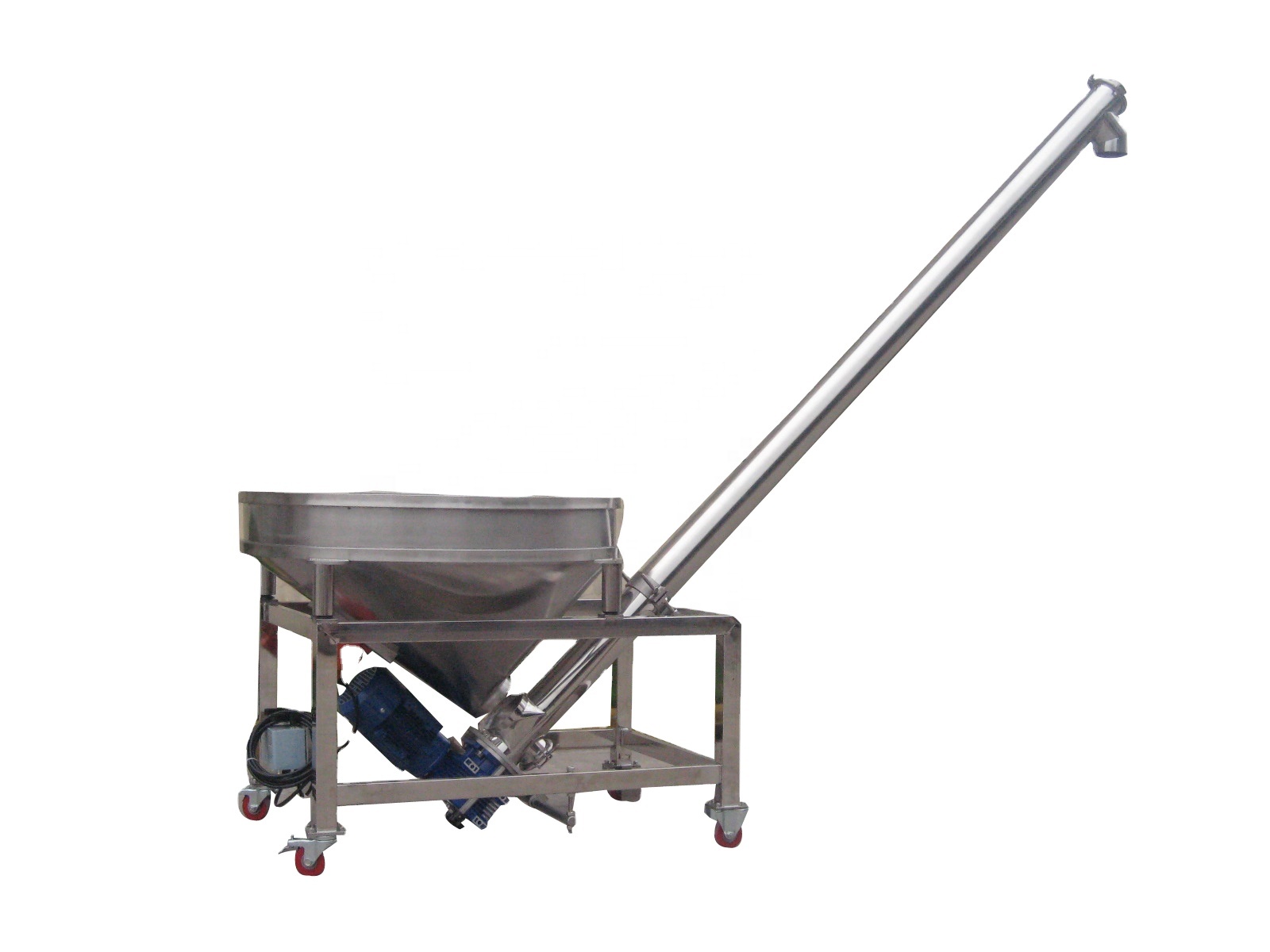 Dingjiang - China supplier food powder screw feeding conveyor Auger conveyor 8