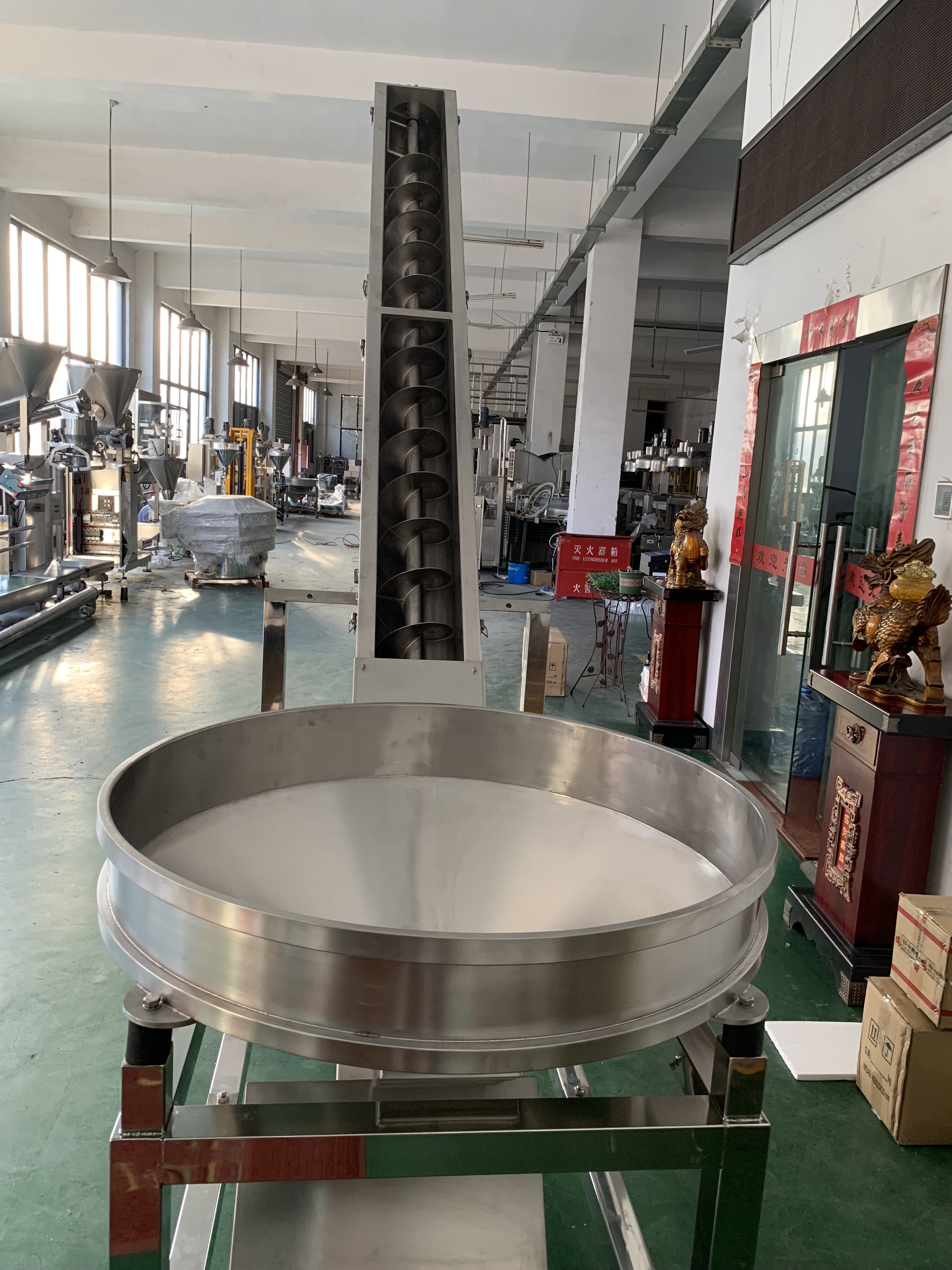 Dingjiang - China supplier food powder screw feeding conveyor Auger conveyor 15