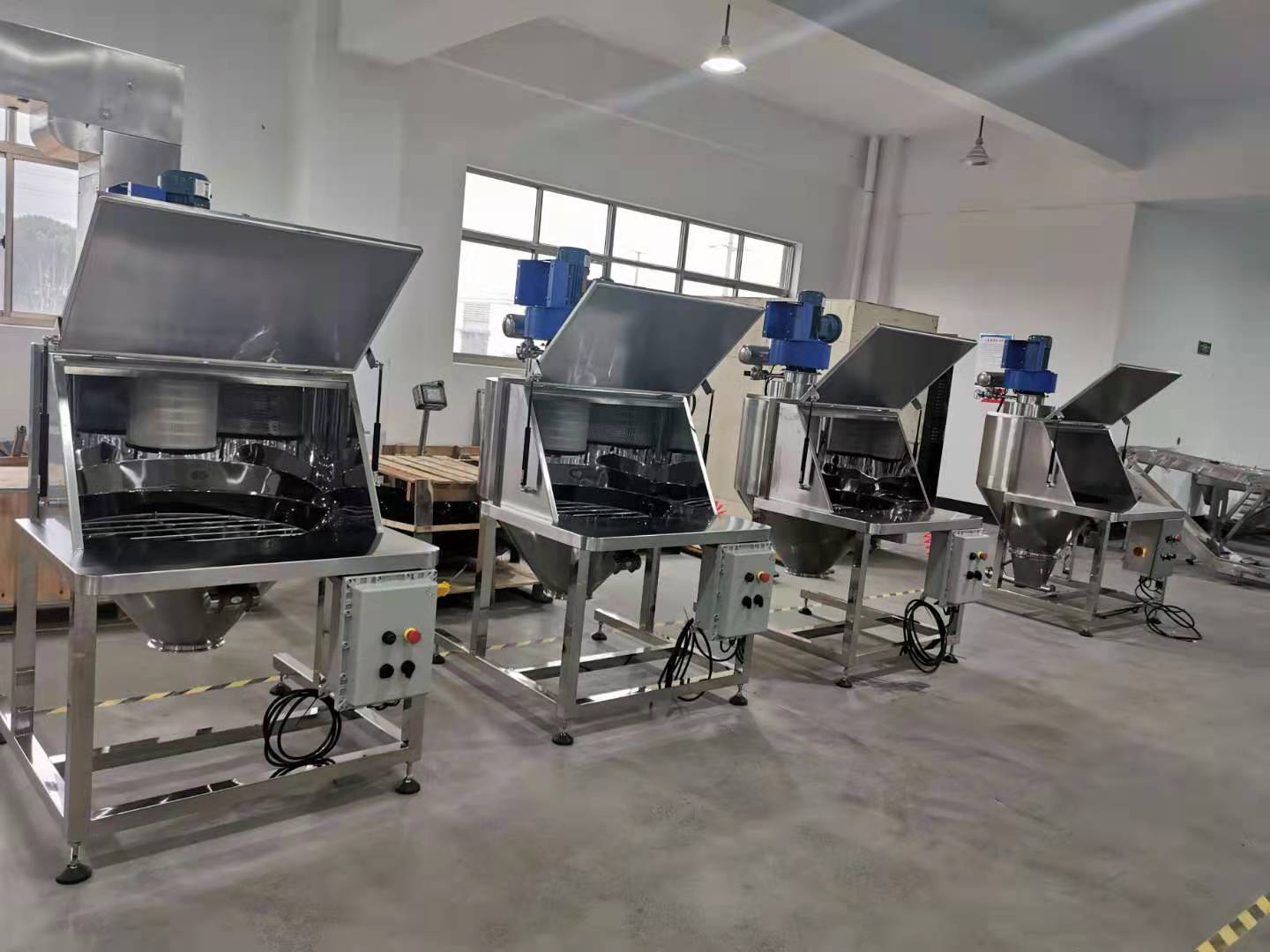 Dingjiang - Bulk Material Flour Bag Powder Tipping Station Stainless Steel Bag Dump Station for Powder Unpack station 15