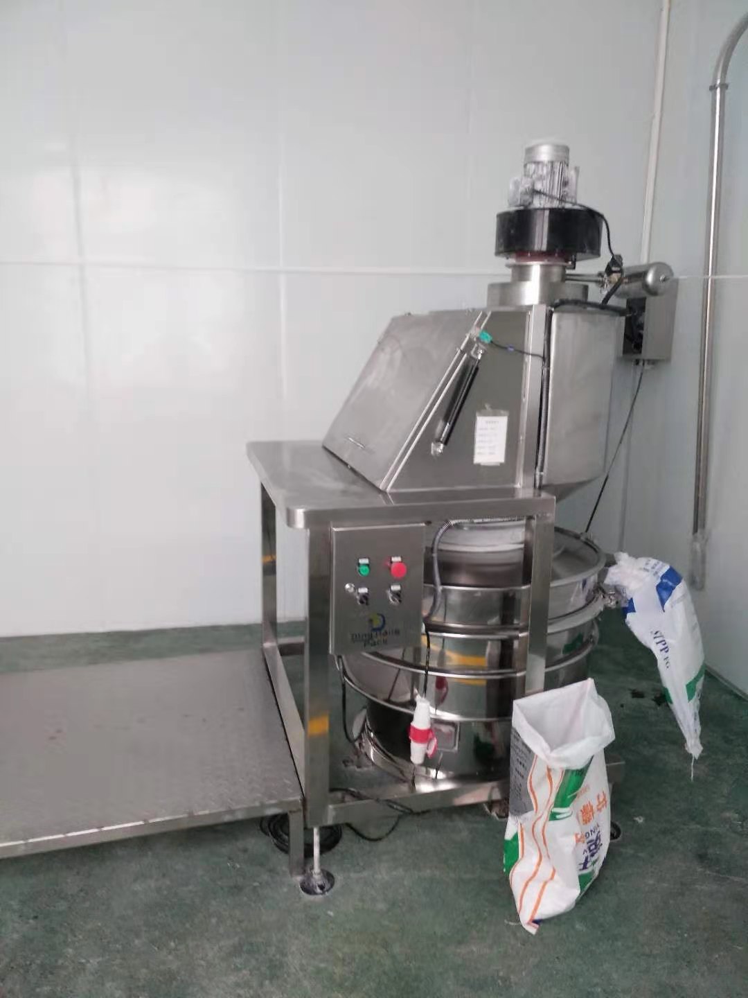 Dingjiang - Bulk Material Flour Bag Powder Tipping Station Stainless Steel Bag Dump Station for Powder Unpack station 17