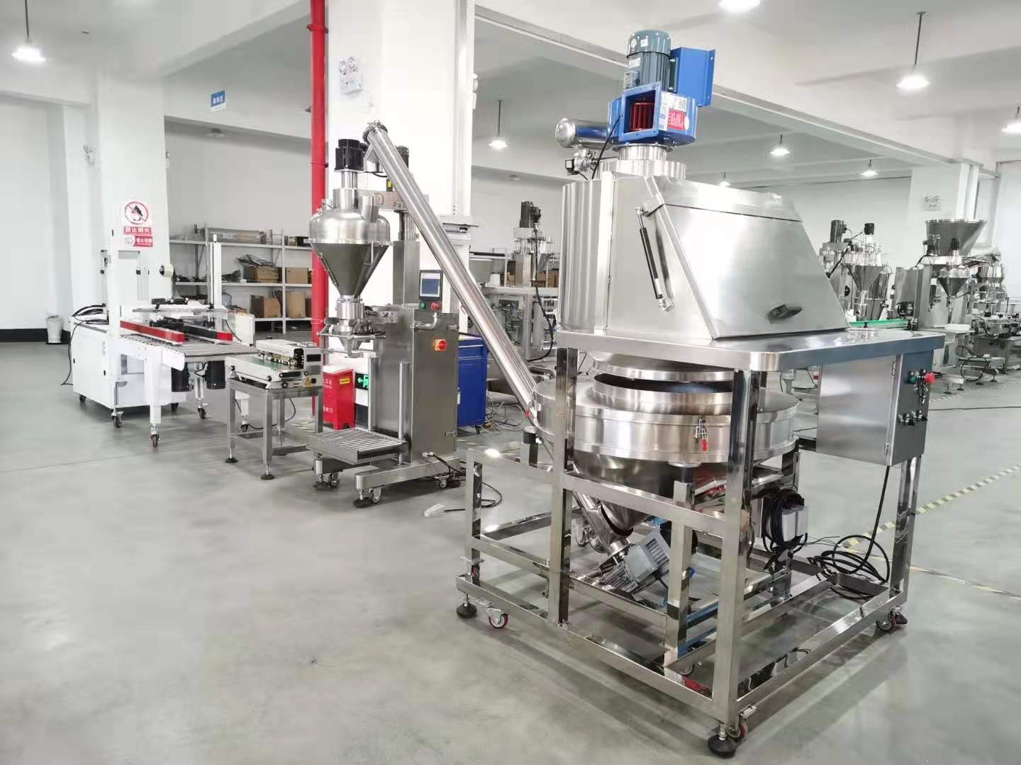 Dingjiang - Bulk Material Flour Bag Powder Tipping Station Stainless Steel Bag Dump Station for Powder Unpack station 13