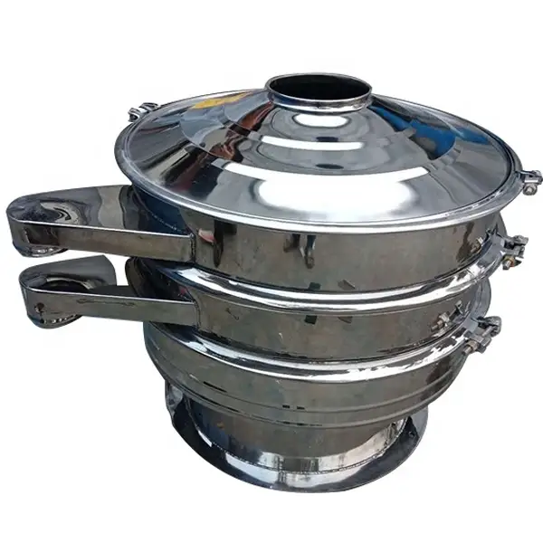 Dingjiang - 2021 China Supplier Stainless Steel Round Vibrating Sieve Machine Price Vibrating screen 1
