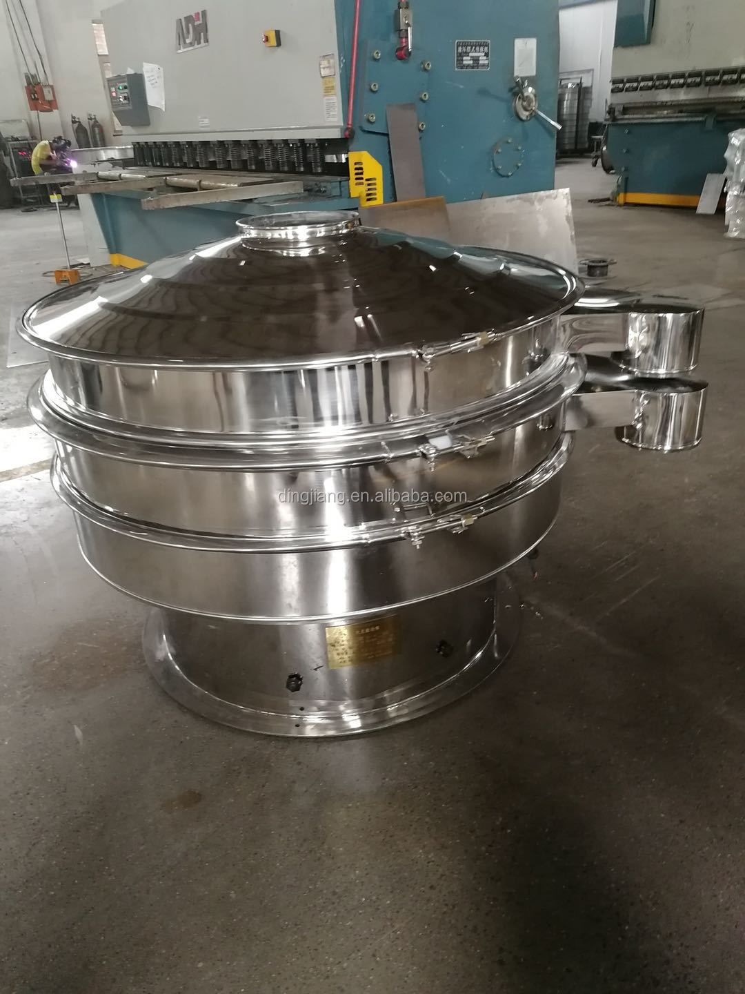 2021 China Supplier Stainless Steel Round Vibrating Sieve Machine Price