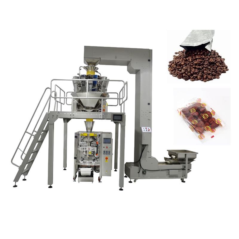 Dingjiang - Automatic Corn Flakes Potato Plantain Chips Nachos Nuts Packing Machine Automatic grain bag packing machine 8