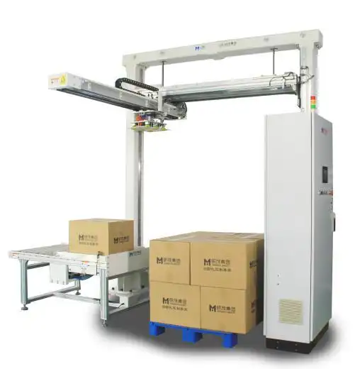 Dingjiang - Full Auto Pallet Carton Packaging Coordinate Palletizer Packing and palletizing 1