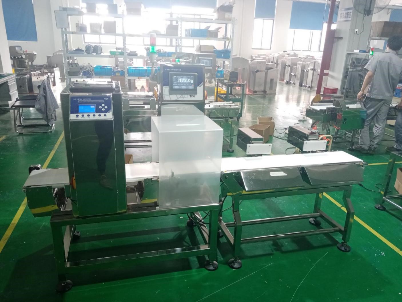 Dingjiang - Customized Check Weigher and Metal Detector Machine for Food Industry Check weigher and metal detector 4
