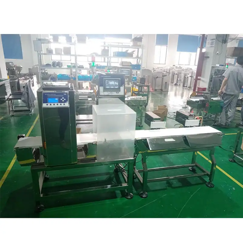 Dingjiang - Customized Check Weigher and Metal Detector Machine for Food Industry Check weigher and metal detector 1