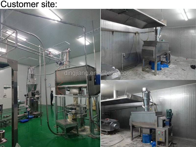 Dingjiang - Stainless Steel 500L 1000L Milk Powder Ribbon Blender Mixing Machine Mixing machine 8