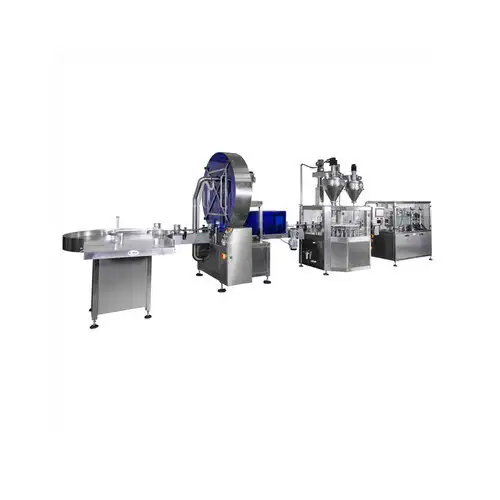 Automatic Powder Bottle Filling Line 1