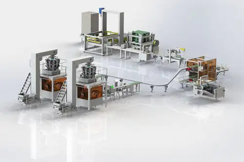 Premade Bag Packaging and Palletizing Line 1
