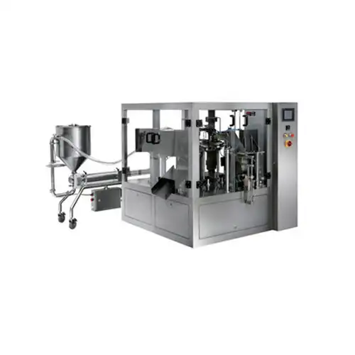 DJ-GDY200 Automatic Rotary Liquid&amp;Paste Packing Machine 1