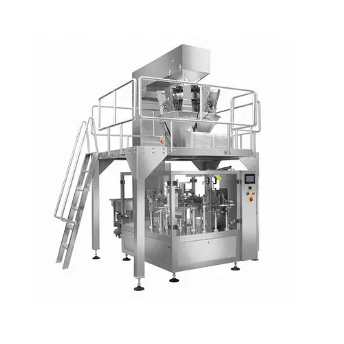 DJ-GDK200 Auto Rotary Grain Packing Machine for Stand Up Pouch 1