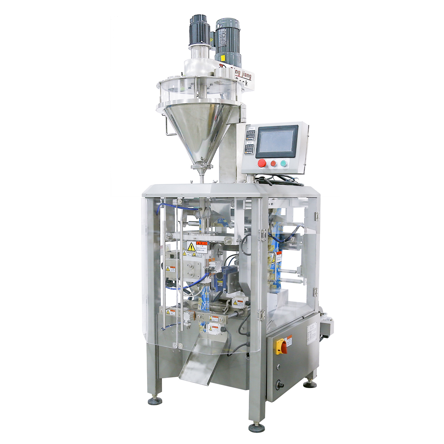 Dingjiang - Automatic filling and nitrogen sealing machine milk protein powder filling machine 500g automatic powder bag pack 16