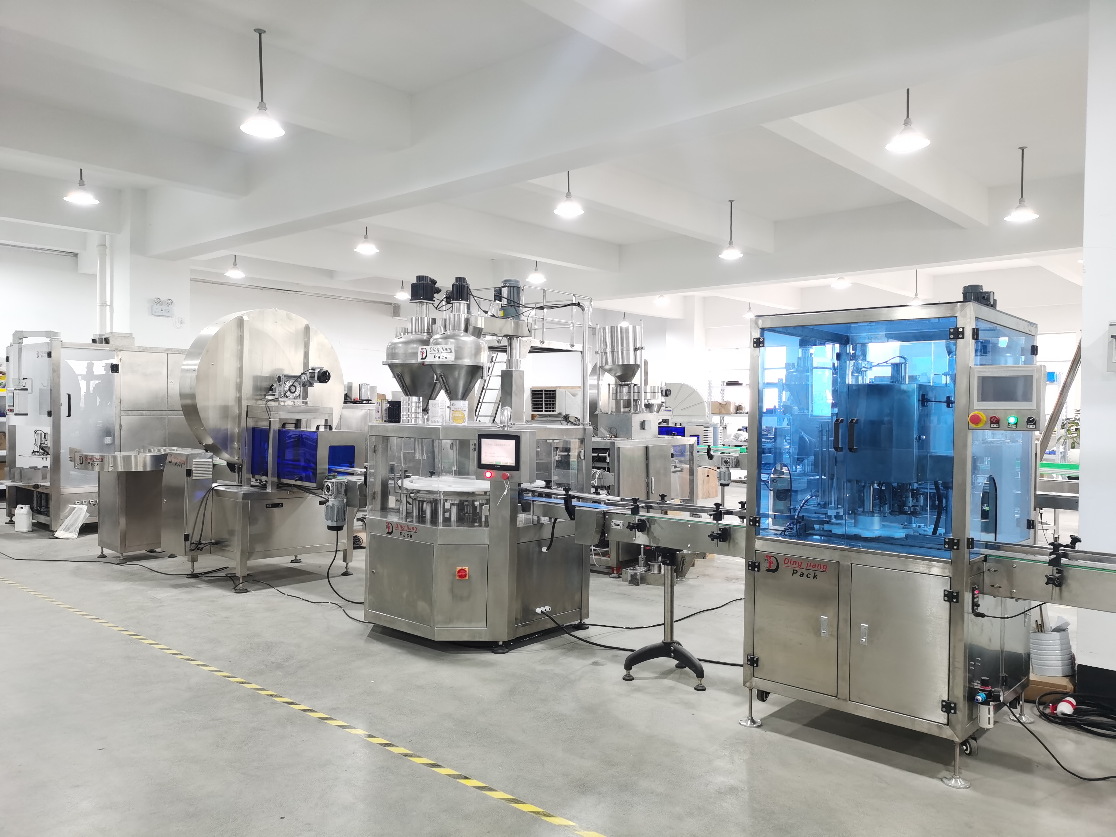 Professional automatic   milk  powder  bottle filling line manufacturers 9