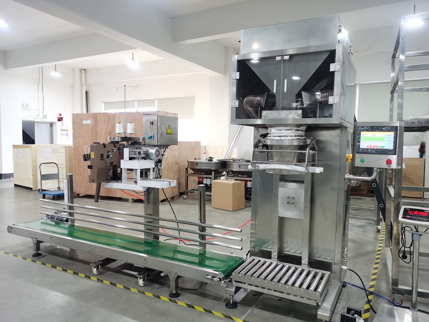  Best Quality 10-25kg granule packing machine Factory 