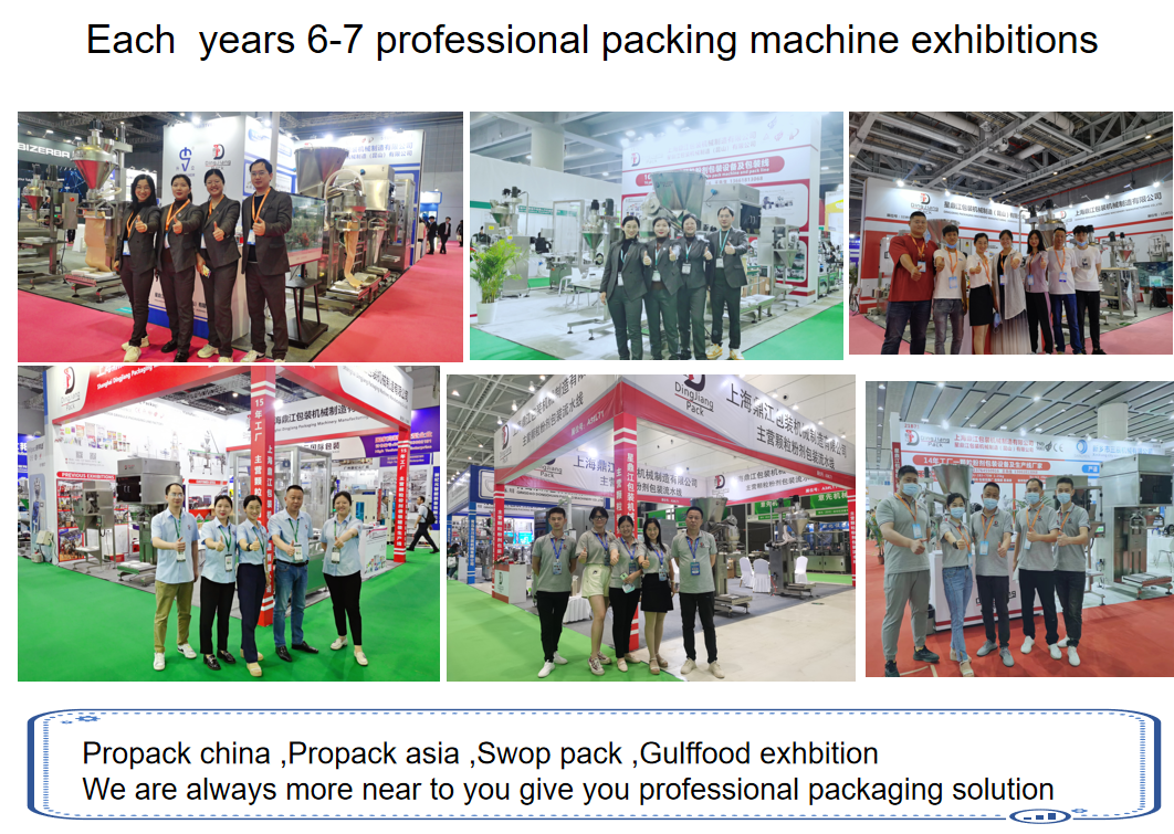 Intro to 4 line powder pack machine Dingjiang 10