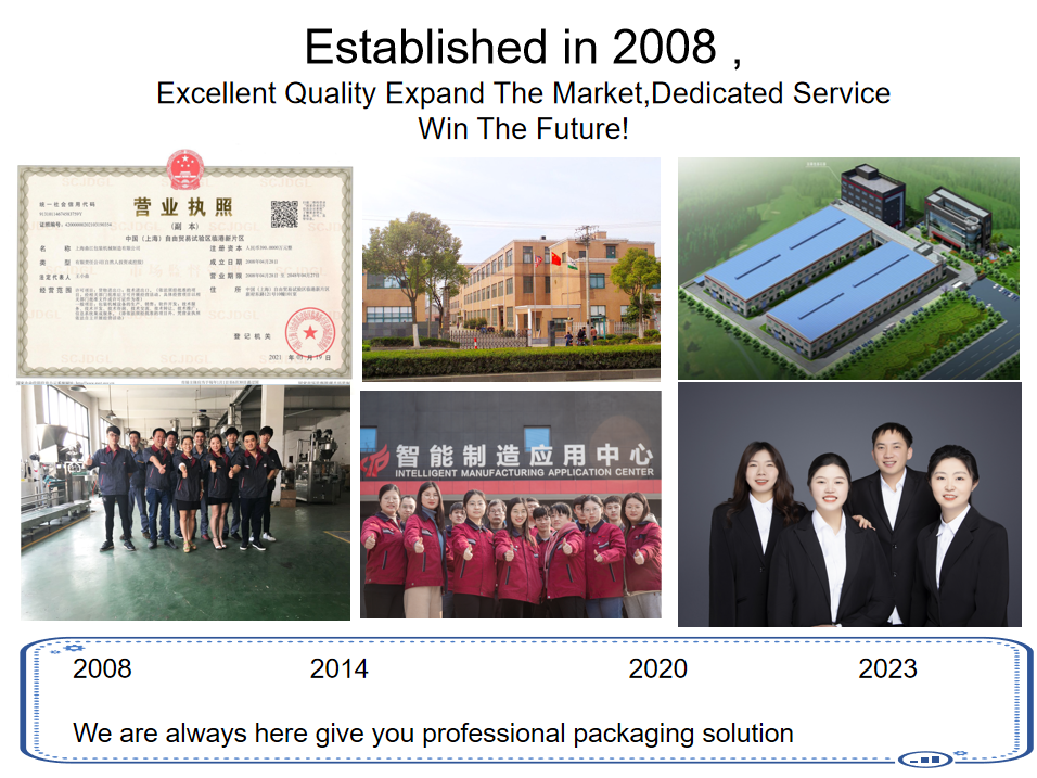 Intro to 4 line powder pack machine Dingjiang 11