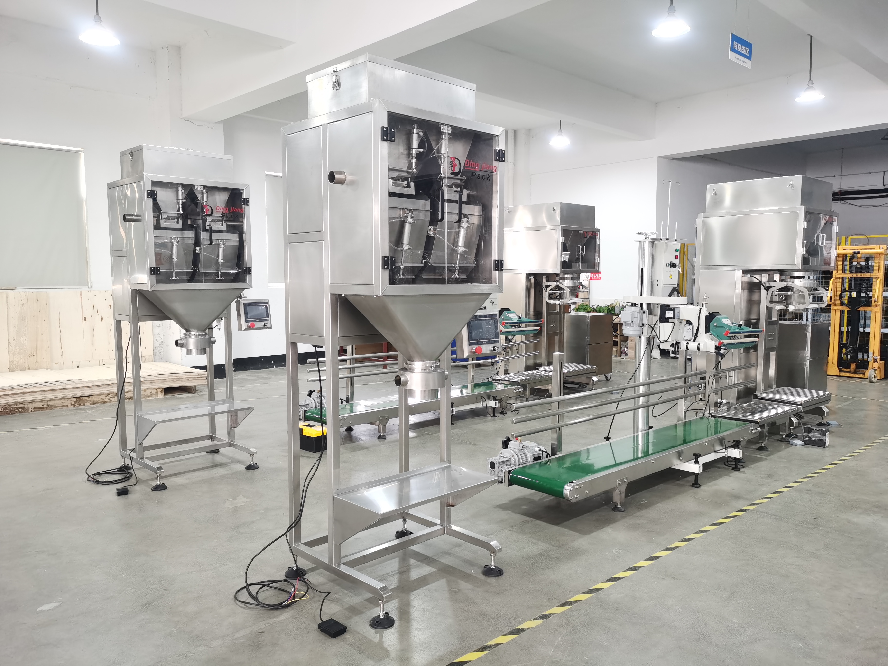 Fabricants de machines d'emballage de granulés semi-automatiques professionnelles de 25 kg 3