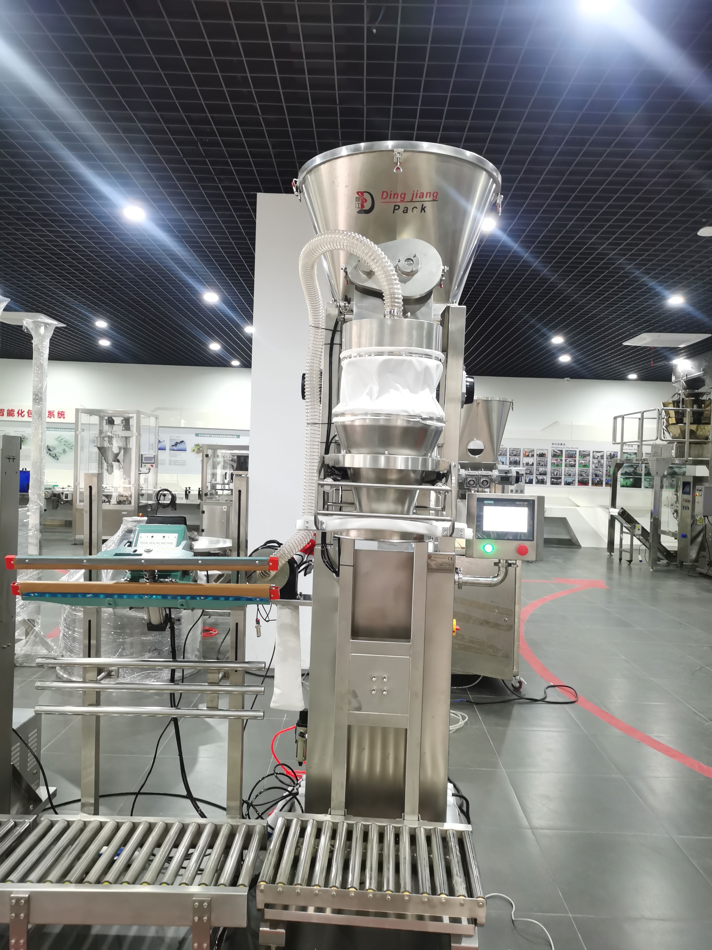 25kg powder pack machine ready ship to india Supplier & manufacturers | Dingjiang 2