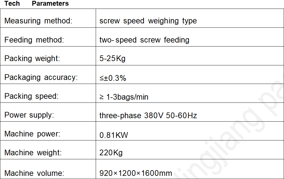 Best Quality semi automatic 25kg valve bag pack machine Factory 6
