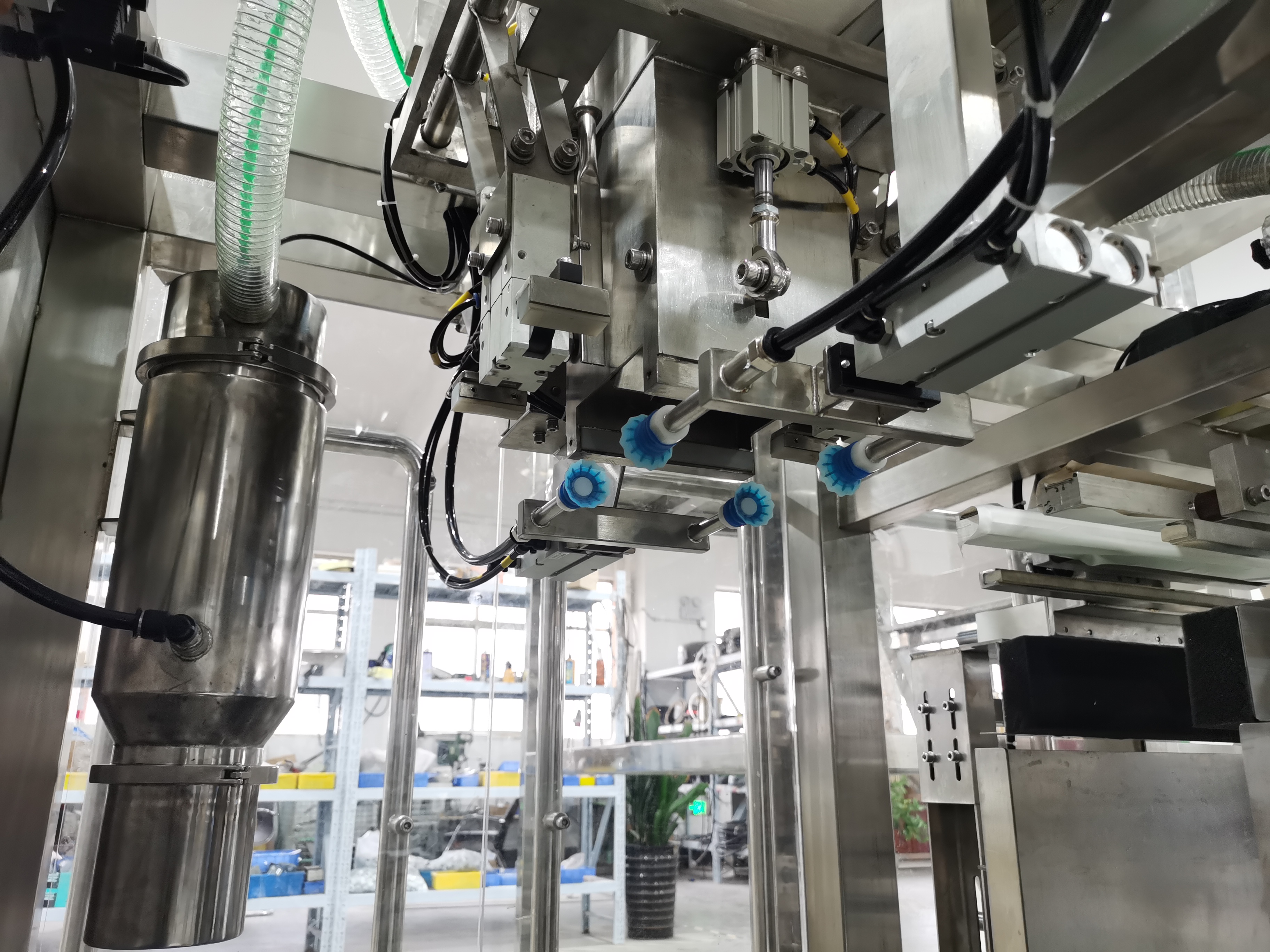 Best Automatic 25kg granule pack machine with suck air function Factory Price - Dingjiang 4