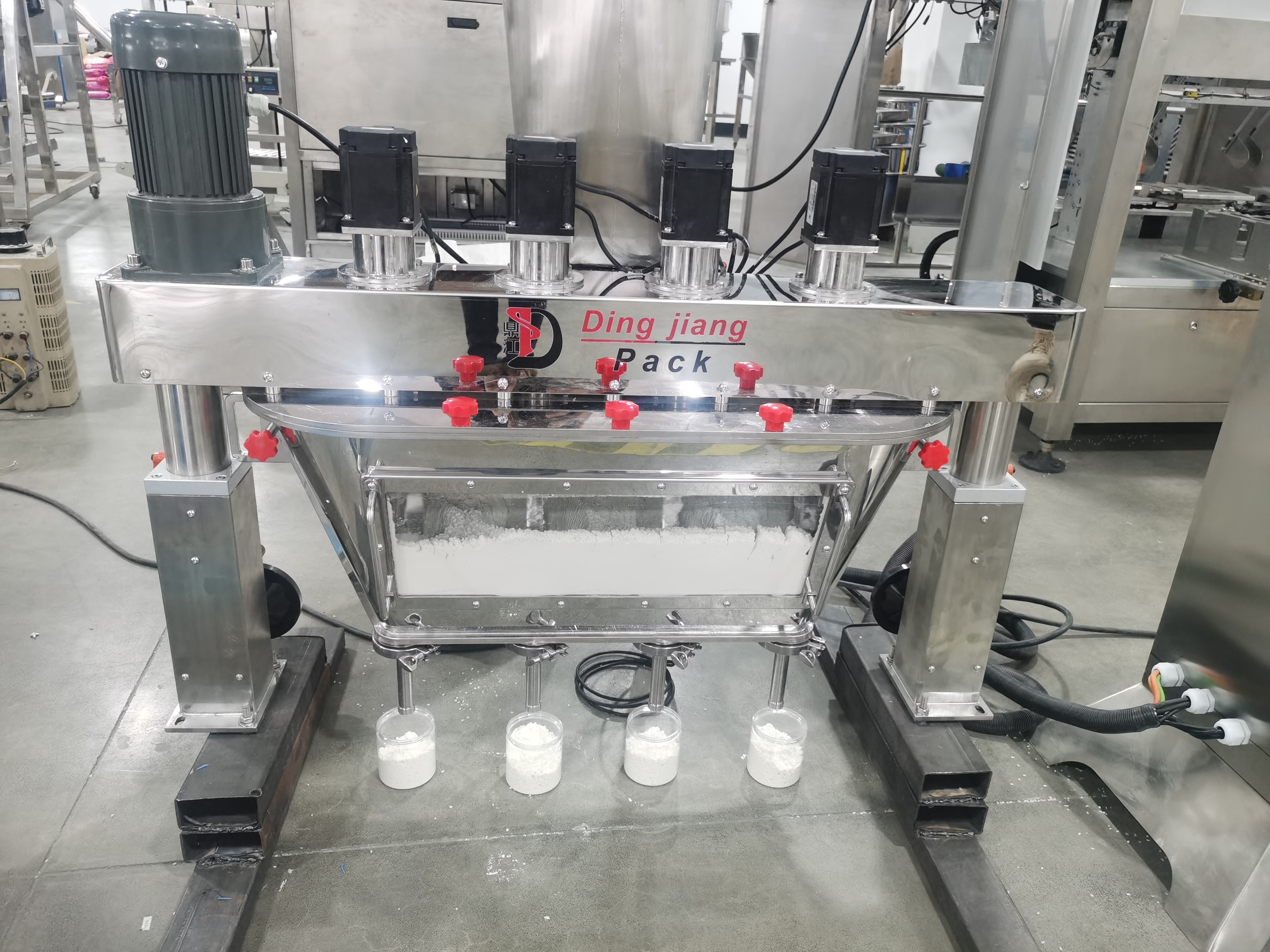 Best This automatic 4 head powder filling machine is suitable for  small weight measuring . Supplier 2