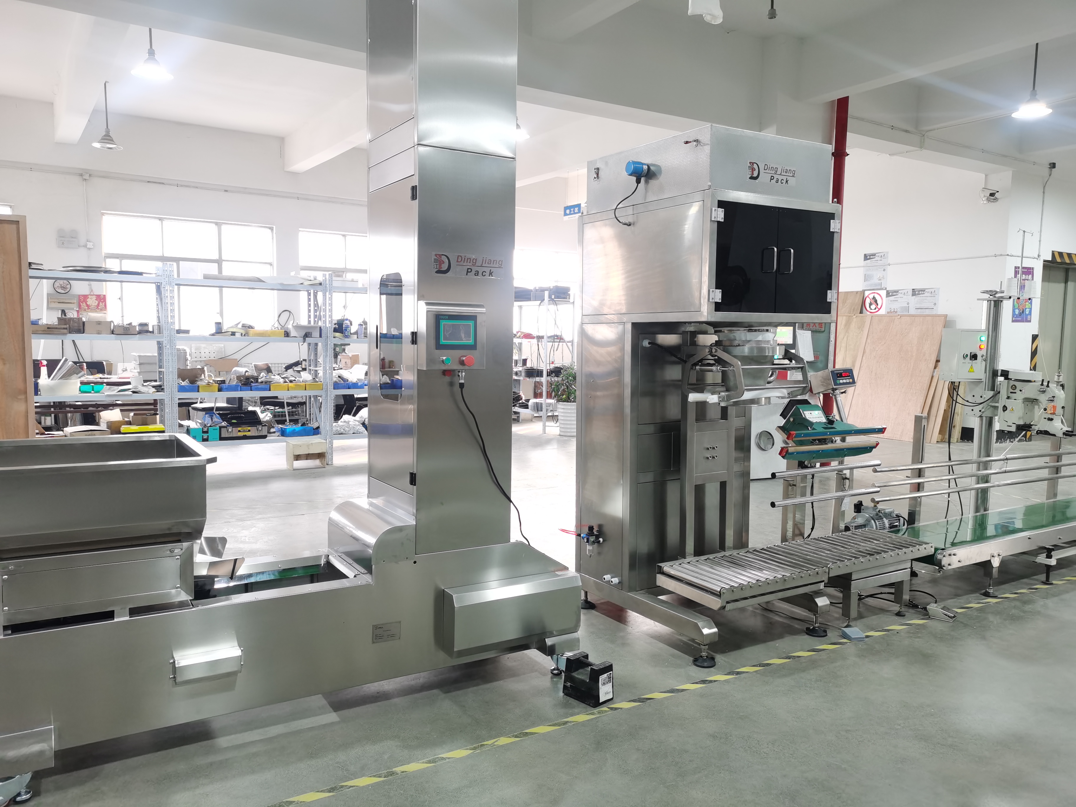  Semi automatic 25kg granule  packing machine Supplier & manufacturers | Dingjiang 