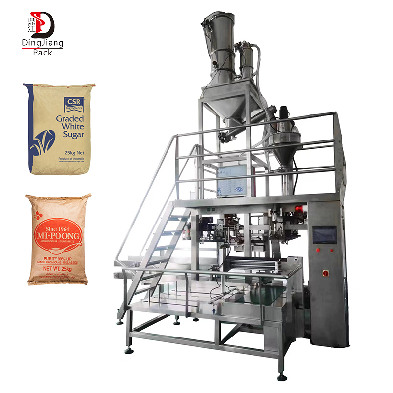 Fabricantes profesionales de máquinas automáticas para envasar polvo de 25 kg 2