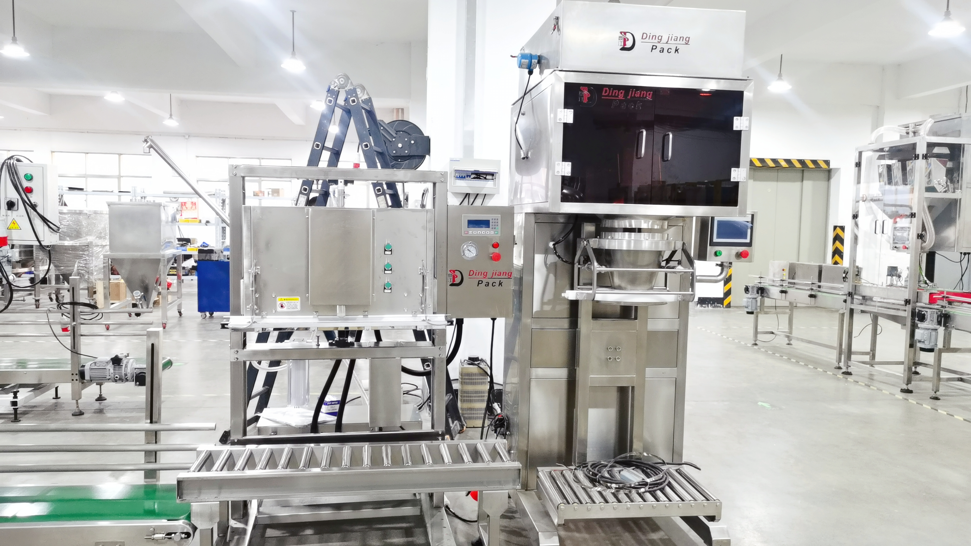 Professional Semi automatic 25kg granule pack machine manufacturers 6