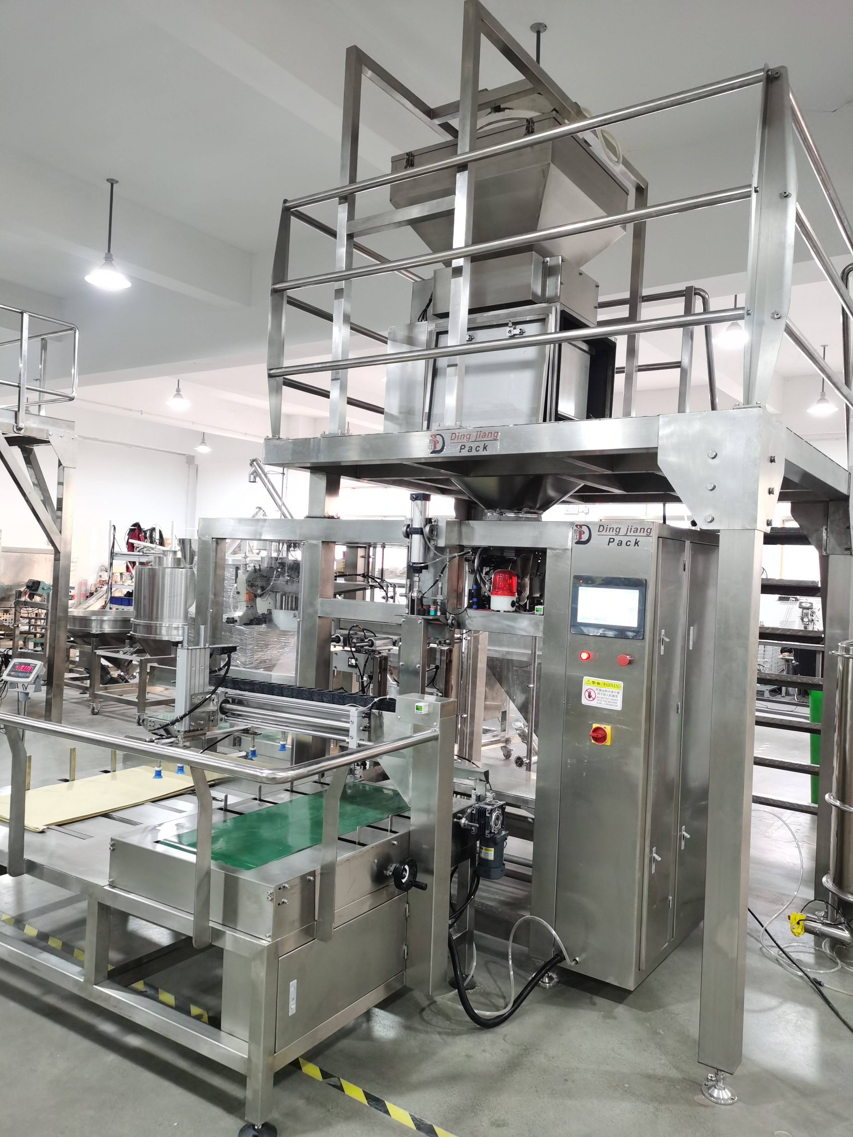 Automatic 25kg granule pack machine Supplier & manufacturers | Dingjiang 6