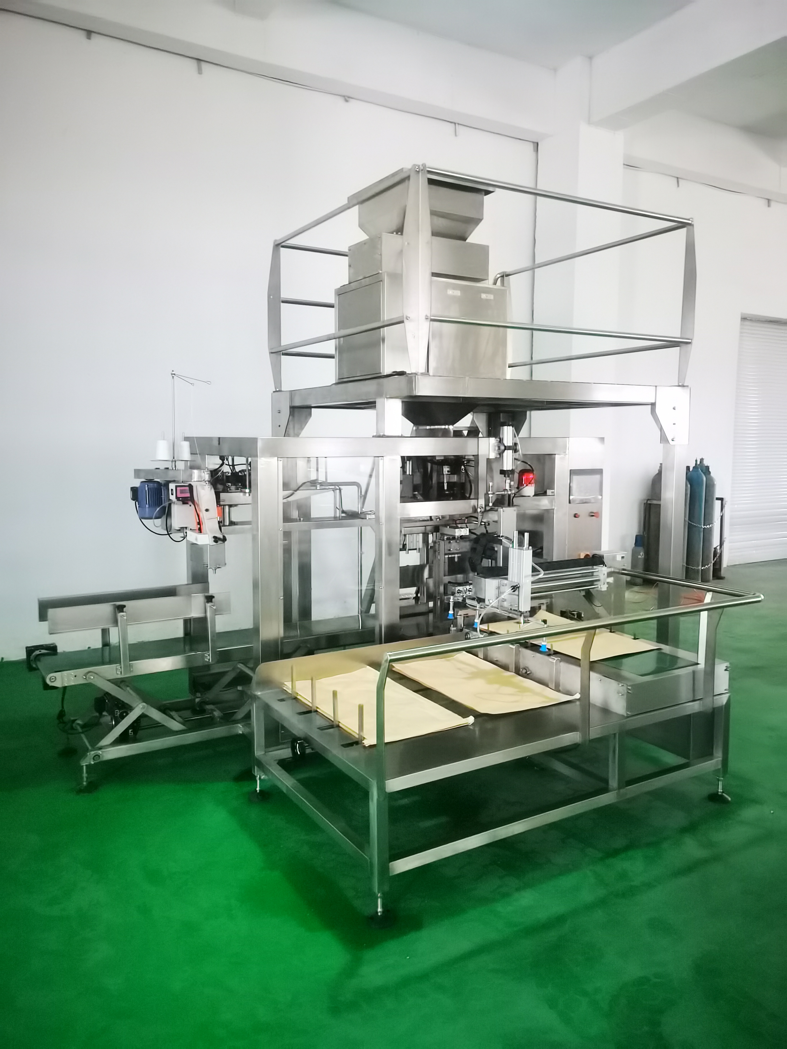 25KG Granule Automatic give bag pack machine Supplier & manufacturers | Dingjiang 4