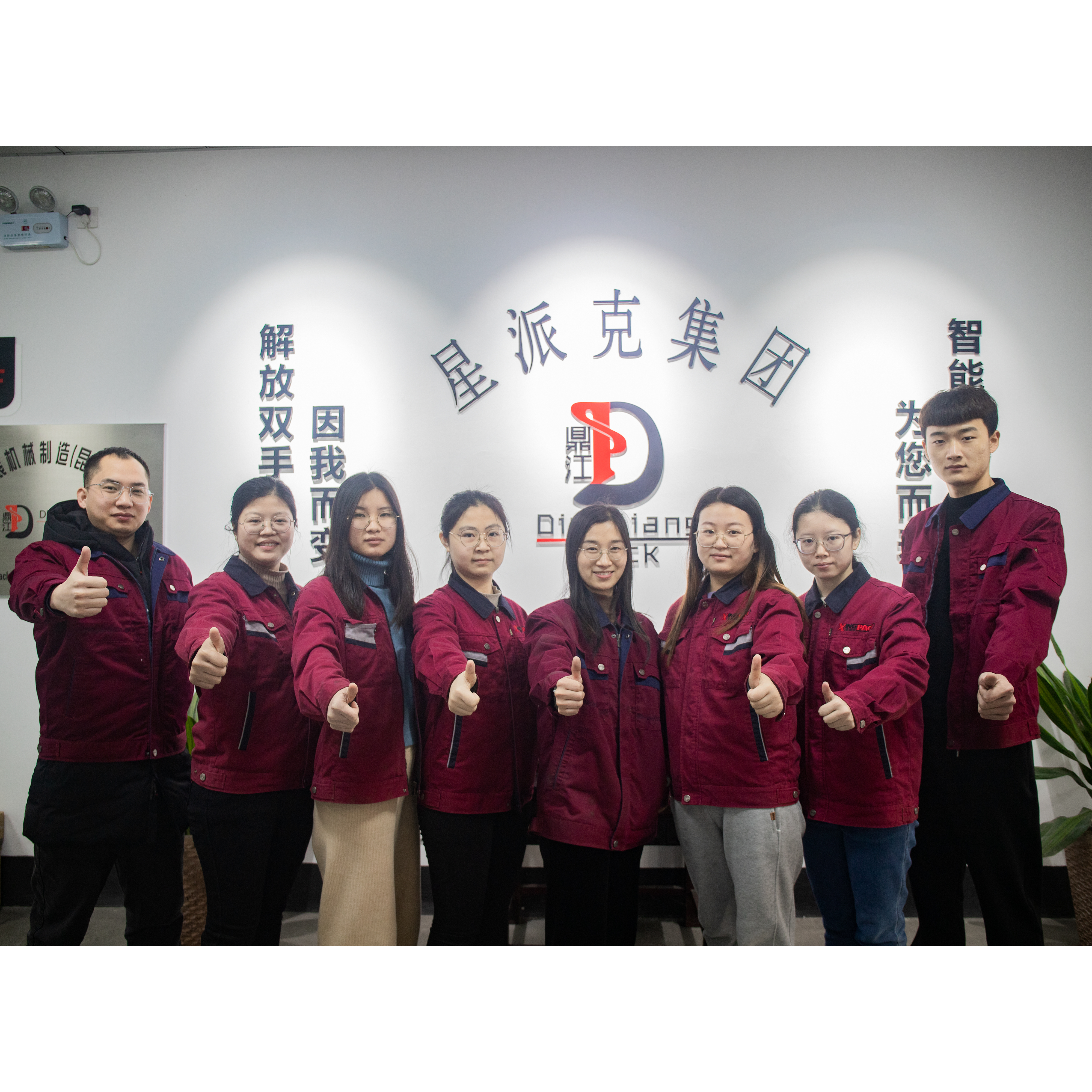 China powder pack machine showroom manufacturers - Dingjiang 8