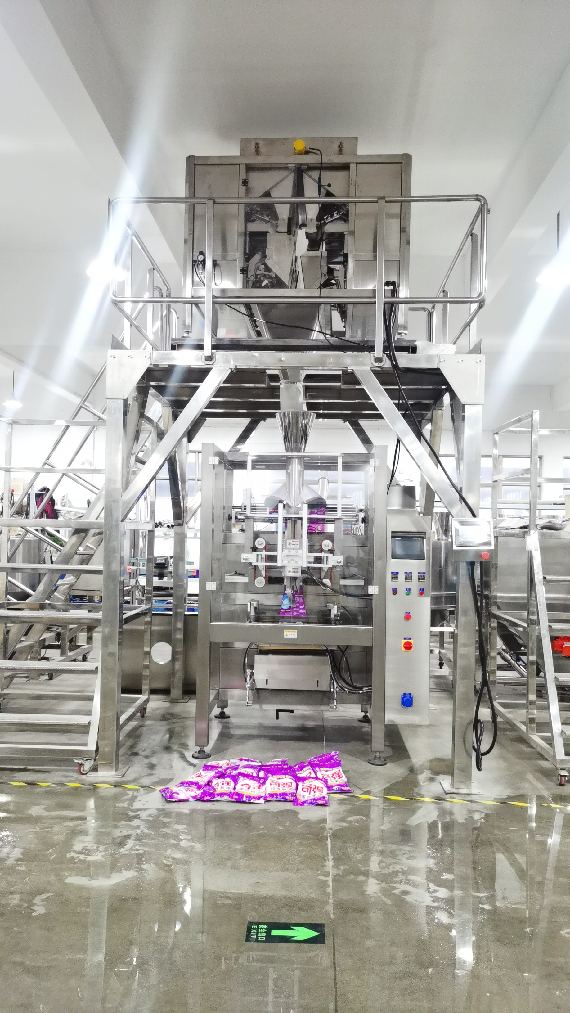 Best Quality Automatic washing  powder packaging machine Factory 3