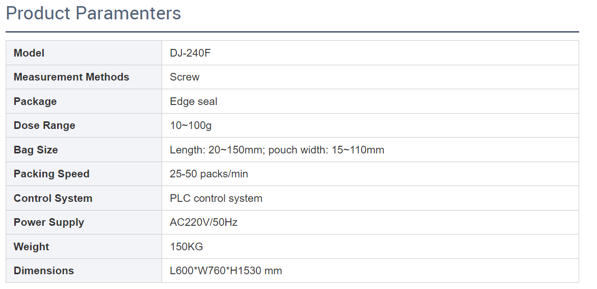 China Automatic powder sachet pack machine manufacturers - Dingjiang 3