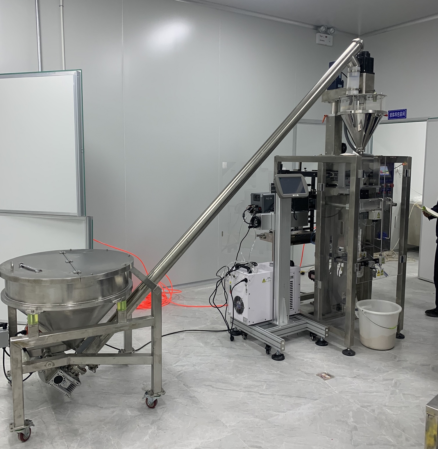 China Automatic powder sachet pack machine manufacturers - Dingjiang 5