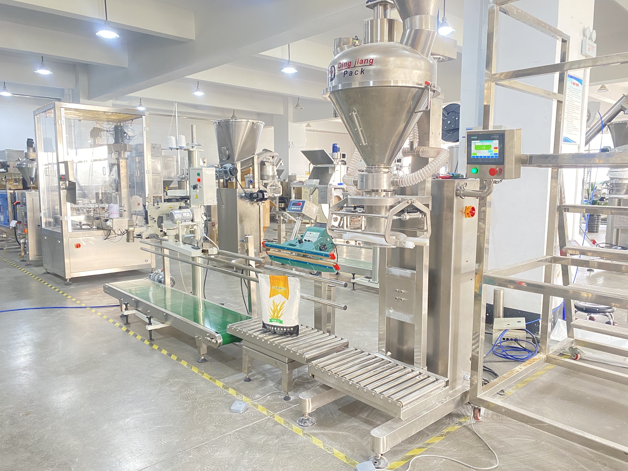 25kg powder pack machine Supplier & manufacturers | Dingjiang 1