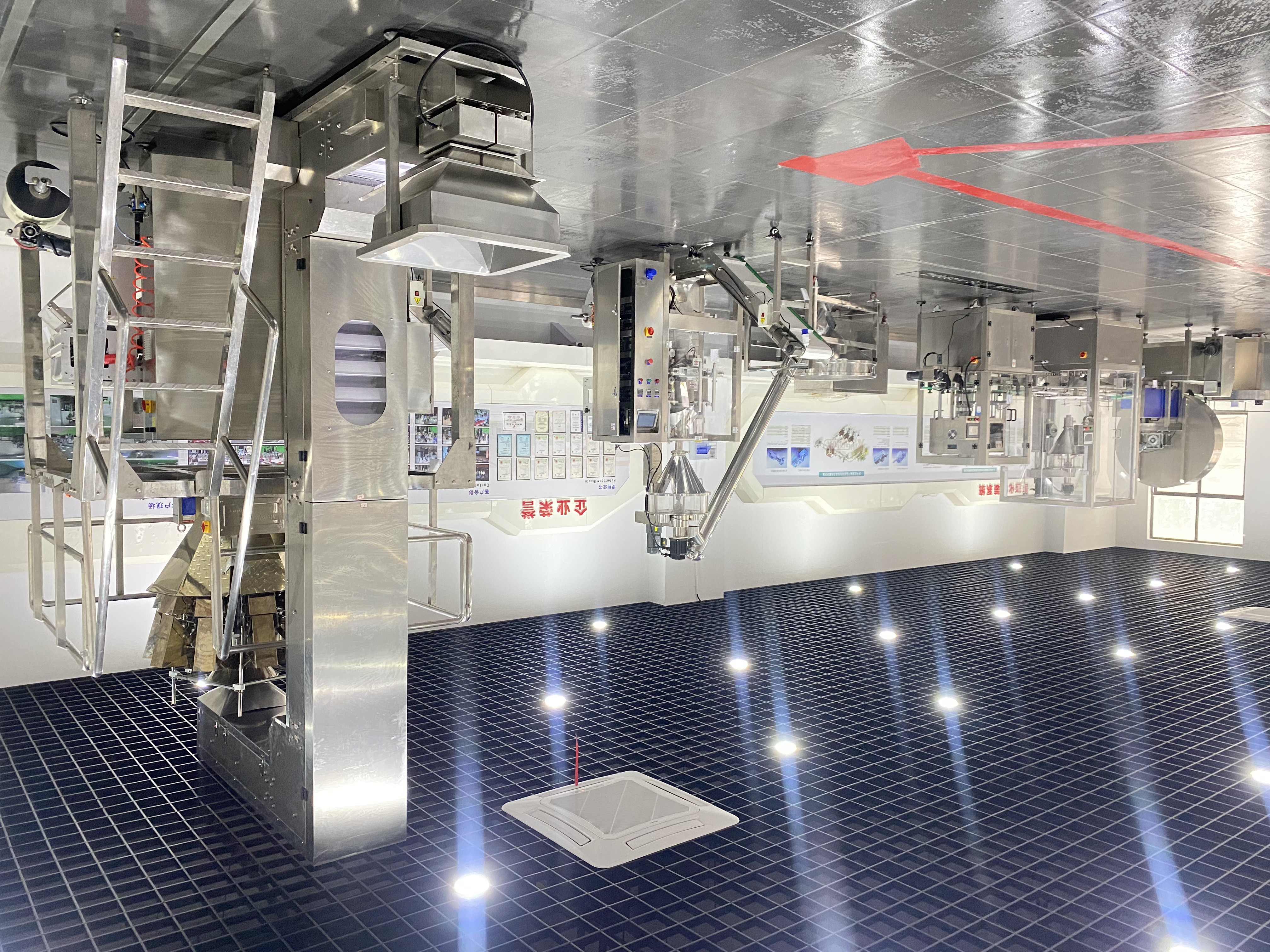 China powder pack machine showroom manufacturers - Dingjiang 6