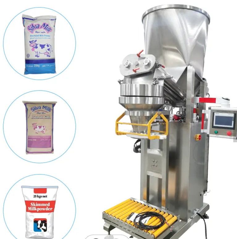 Best Semi automatic 25kg milk powder  pack machine ready ship to malaysia Factory Price - Dingjiang 1