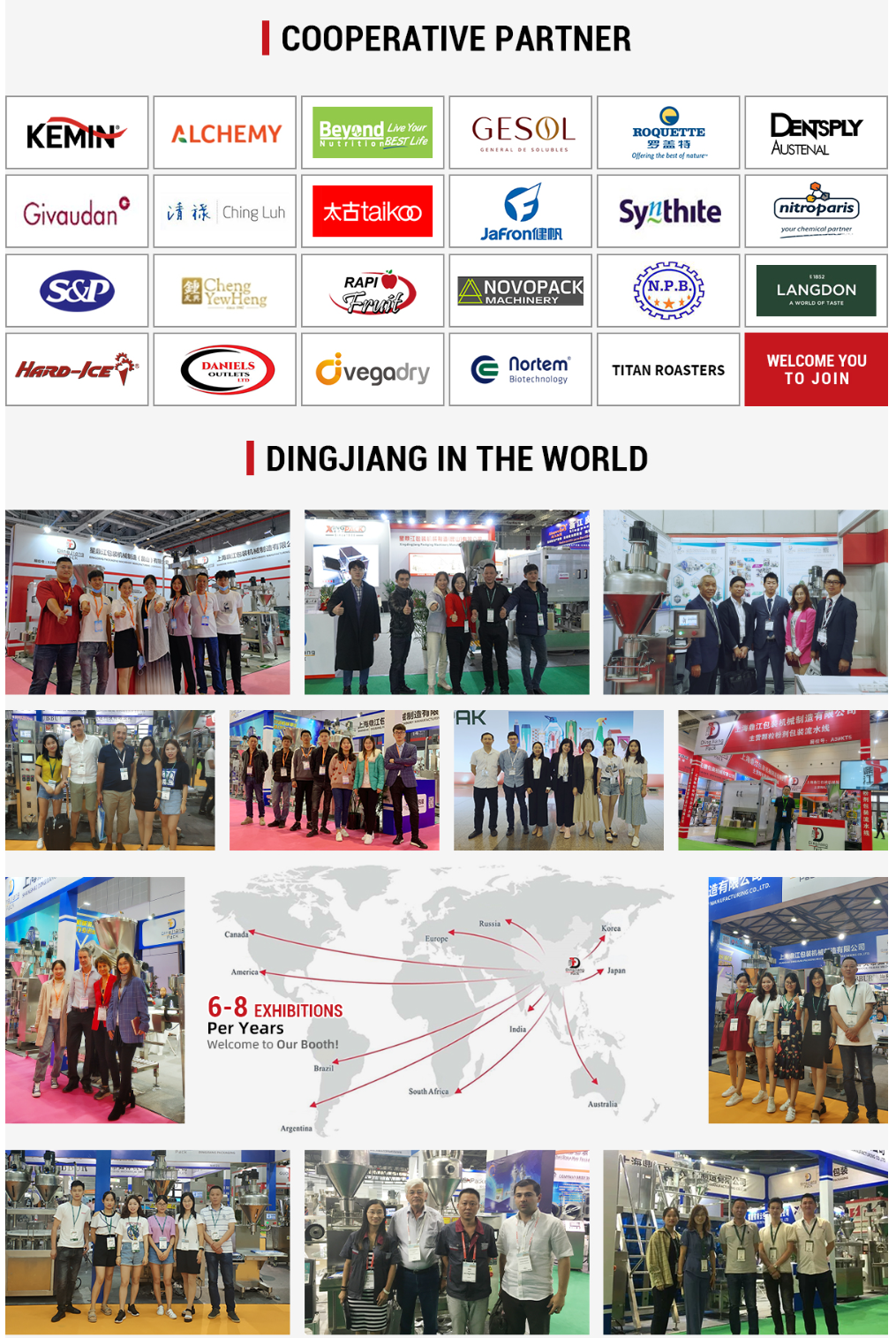 Best Semi automatic 25kg milk powder  pack machine ready ship to malaysia Factory Price - Dingjiang 11