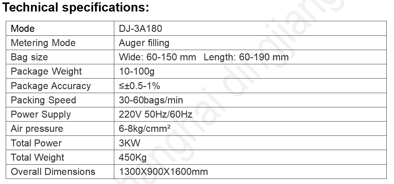 Best Automatic powder sachet pack machine Factory Price - Dingjiang 1