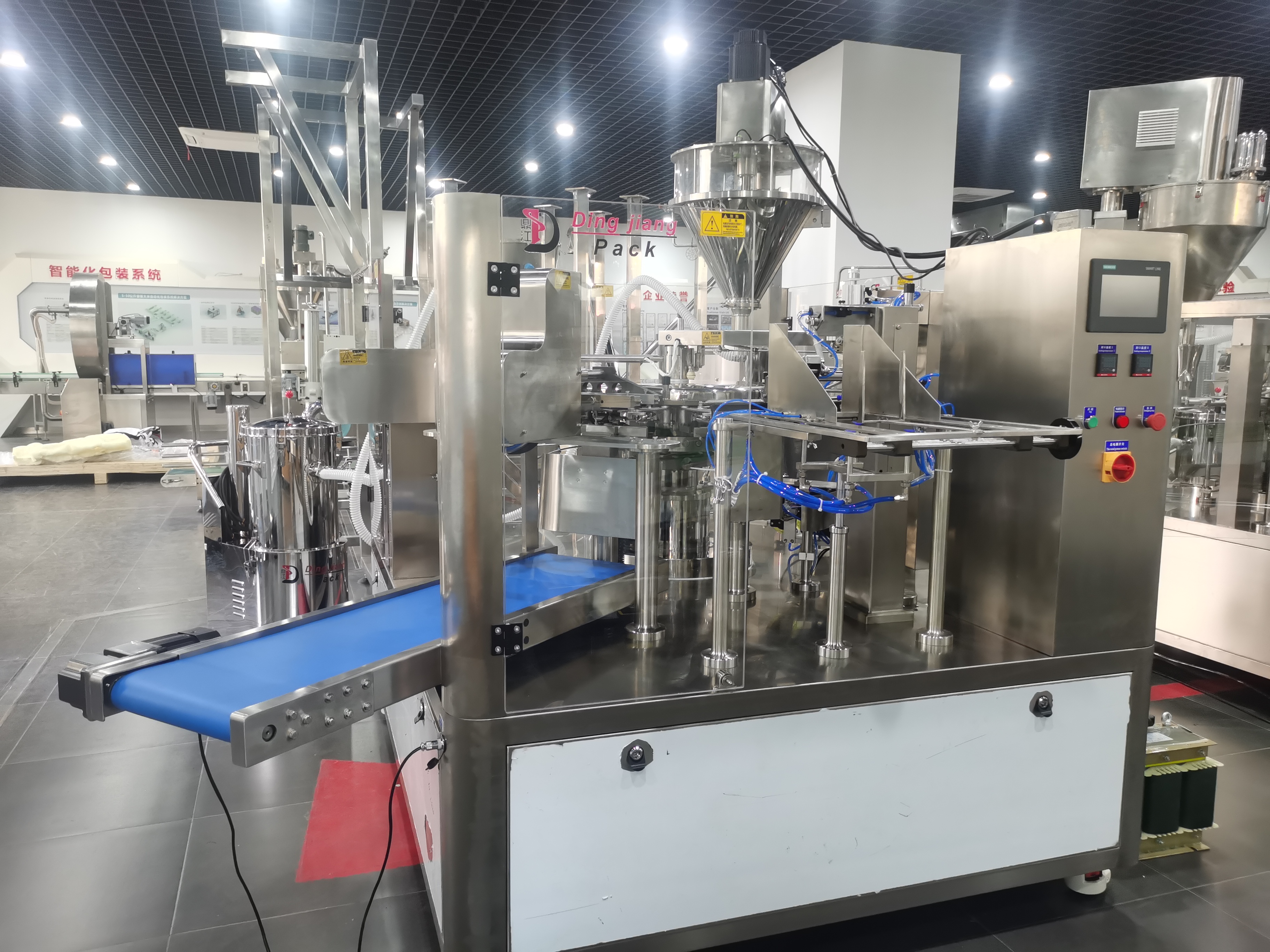 Automatic powder doypack machine for milk powder 4