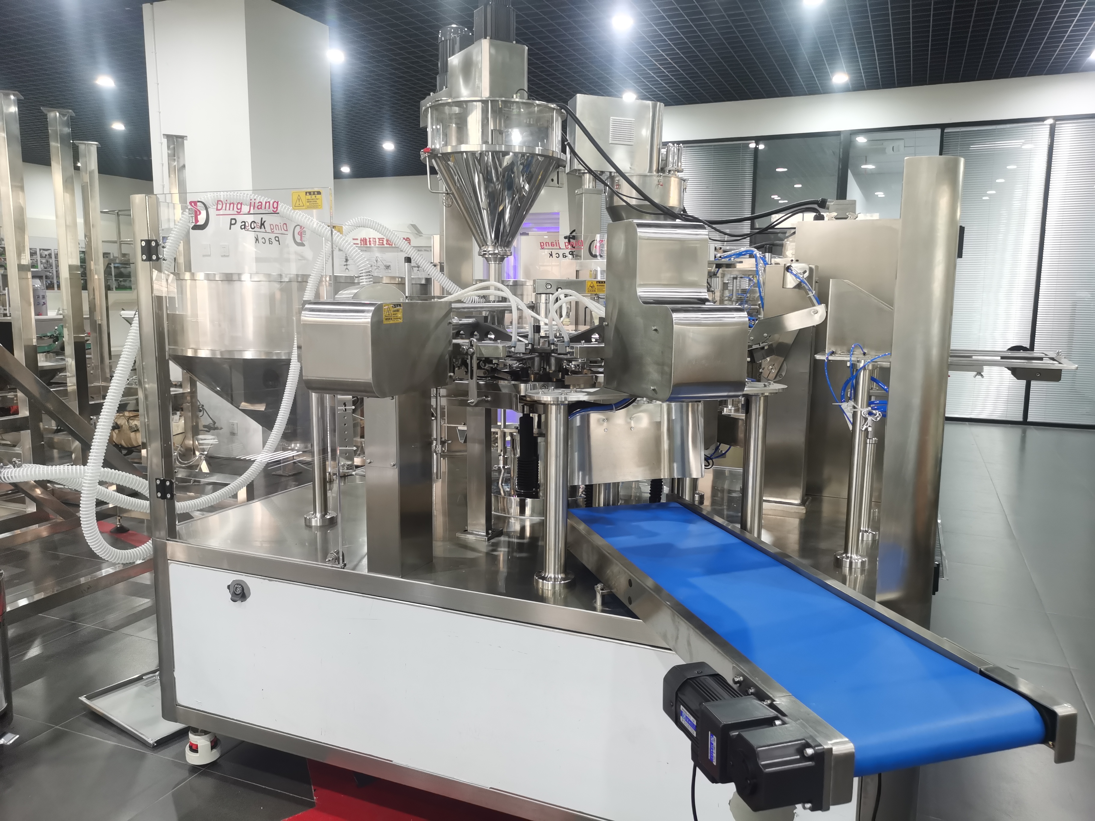 Automatic powder doypack machine for milk powder 5